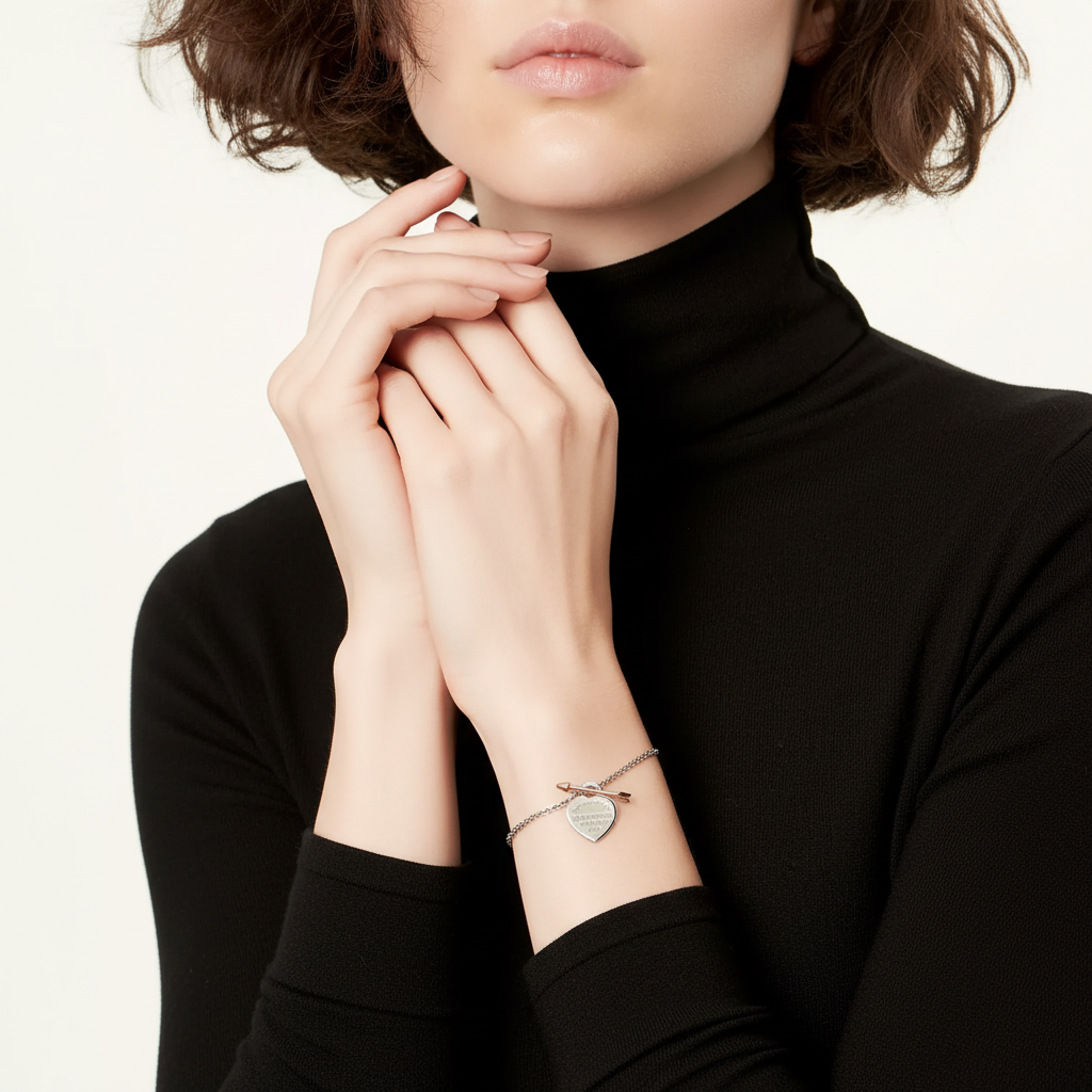 Return To Tiffany Lovestruck Heart Tag Bracelet