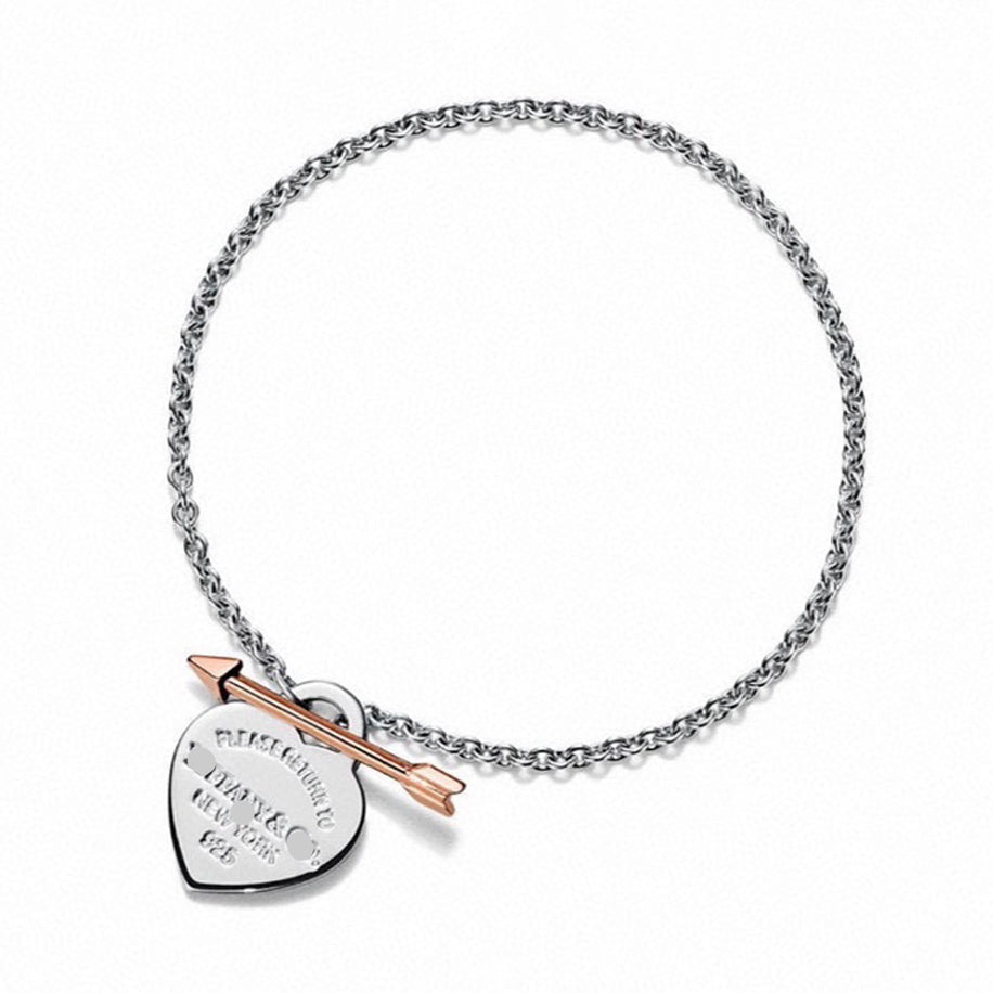 Return To Tiffany Lovestruck Heart Tag Bracelet