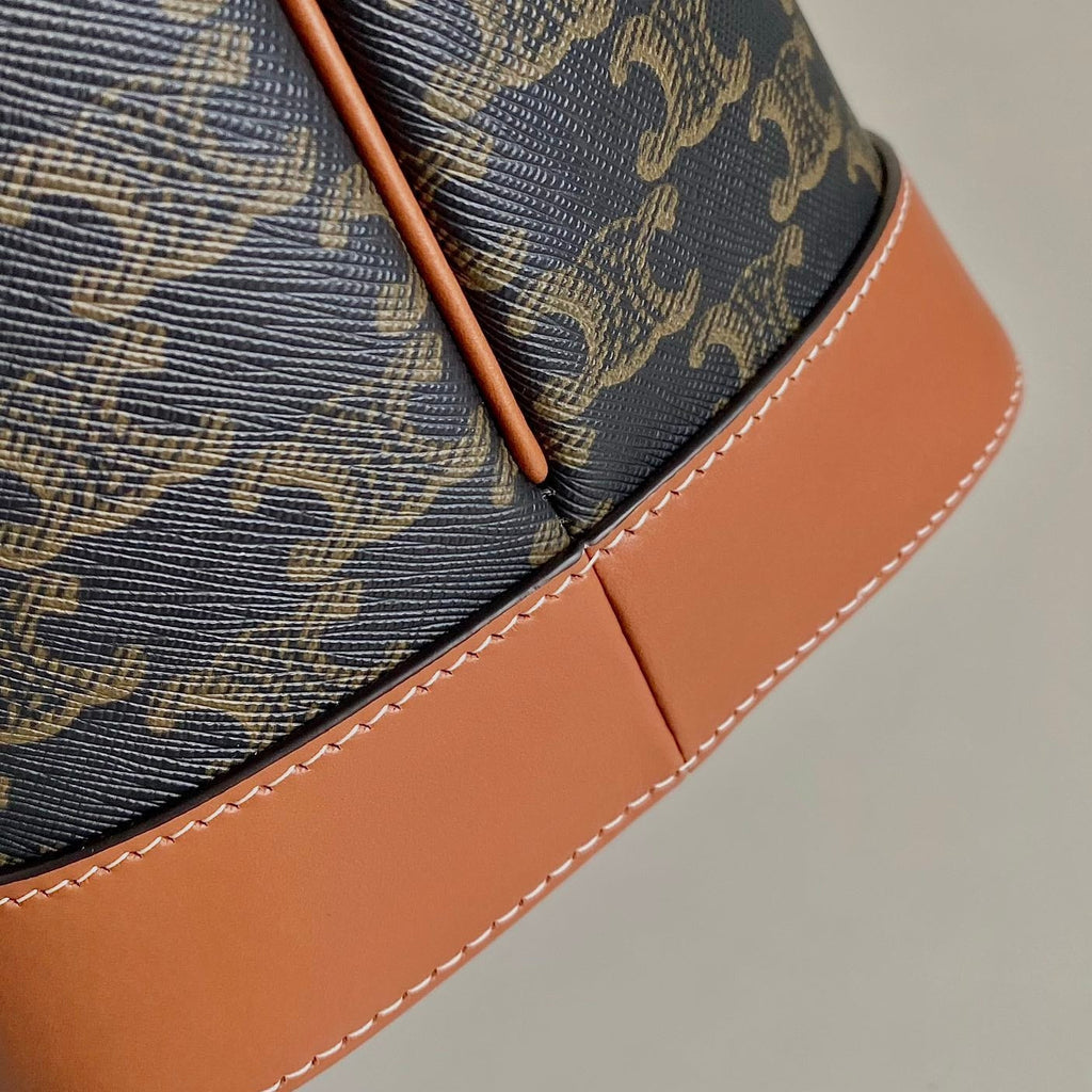 CELINE TRIOMPHE 31 TAN CALFSKIN