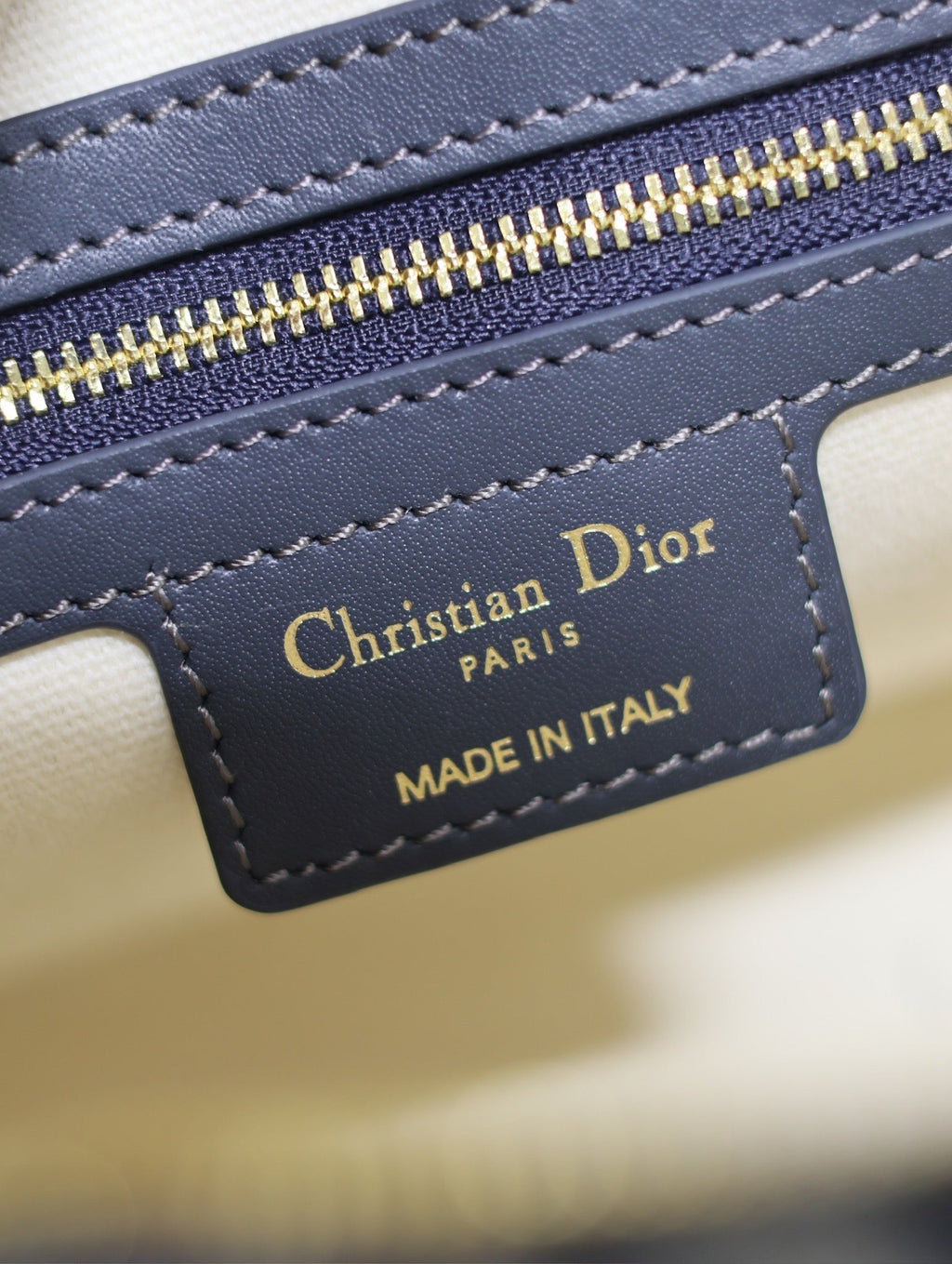 DIOR SMALL 25 D-VIBE BOWLING BAG IN BLUE MONOGRAM OBLIQUE JACQUARD