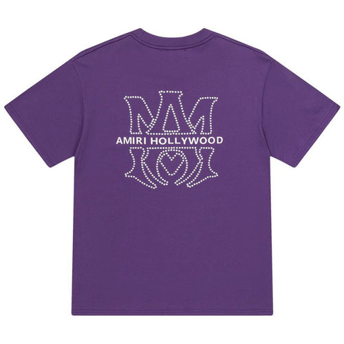 AMIRl Logo-Print Cotton-Jersey T-Shirts
