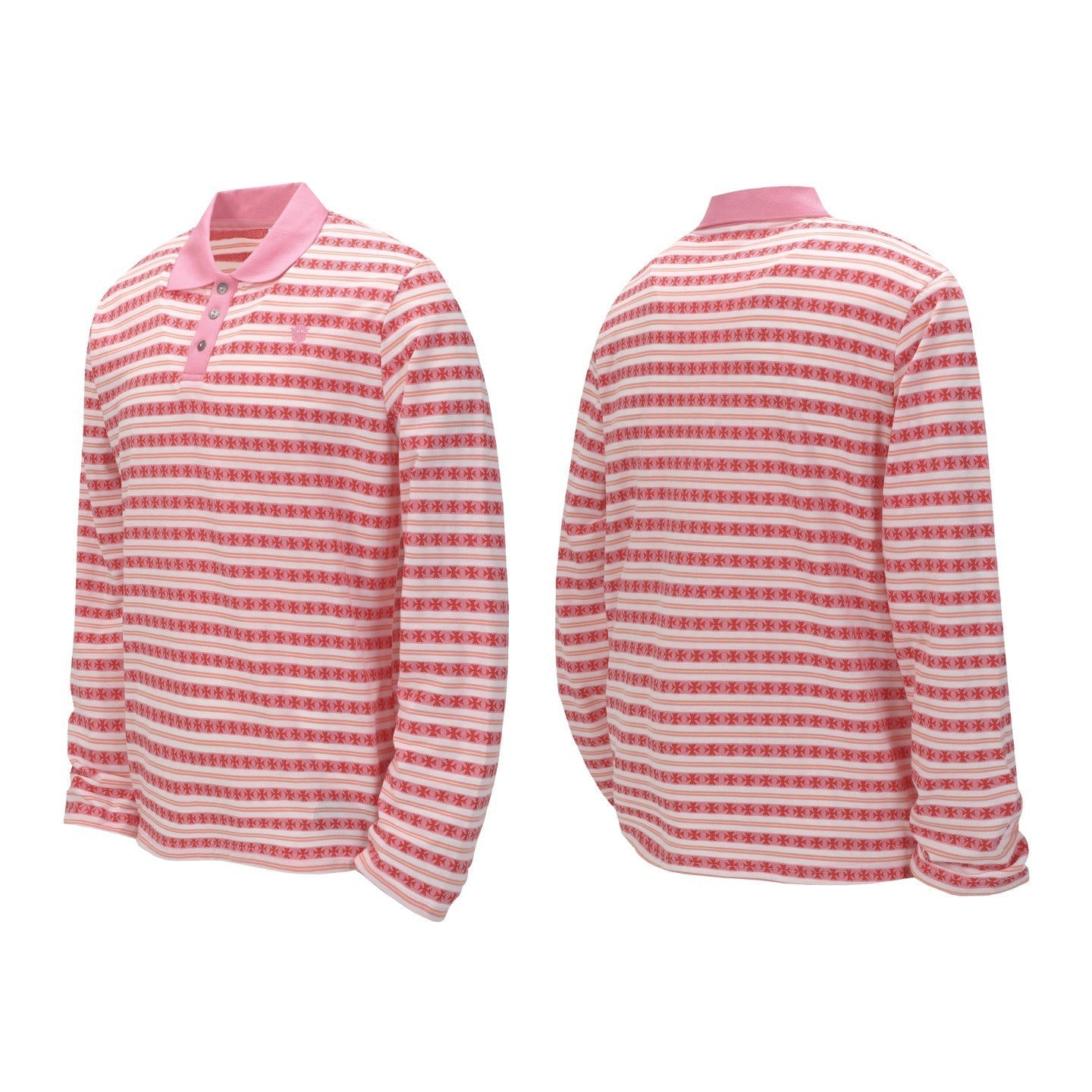 Chrome Hearts Polo Long-Sleeved Shirt