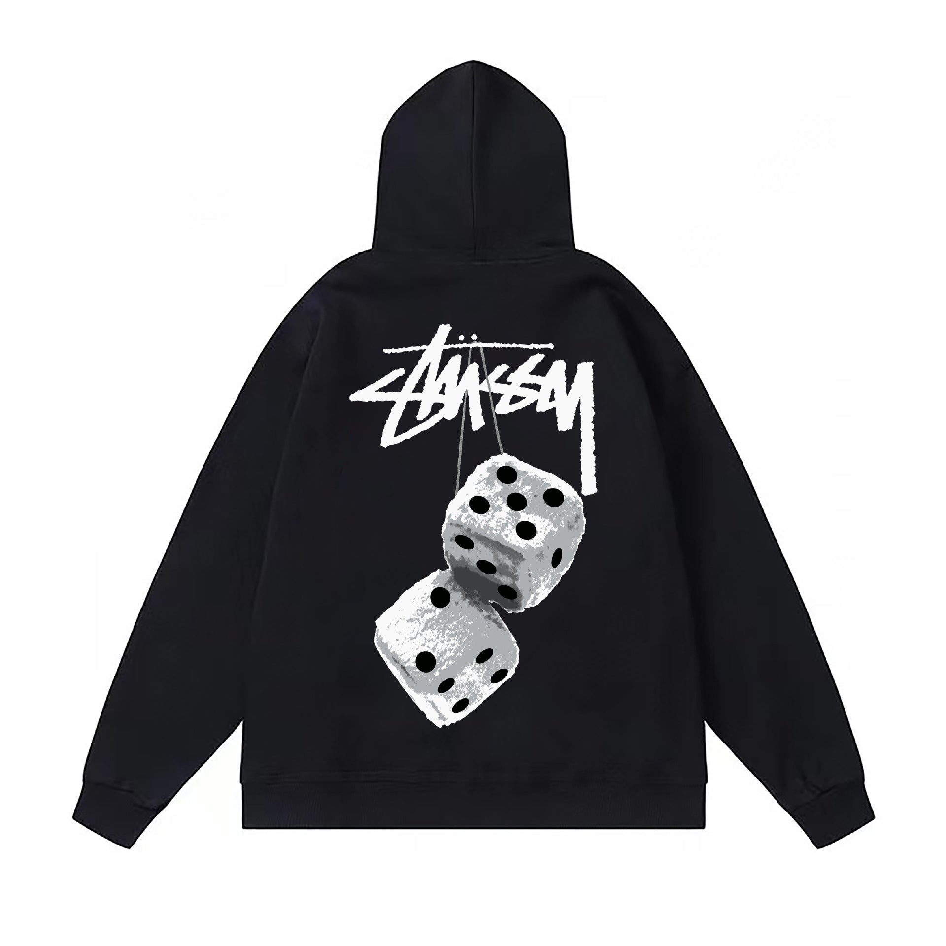 Stussy Hoodie Fall/Winter Fleece Hooded Sweater