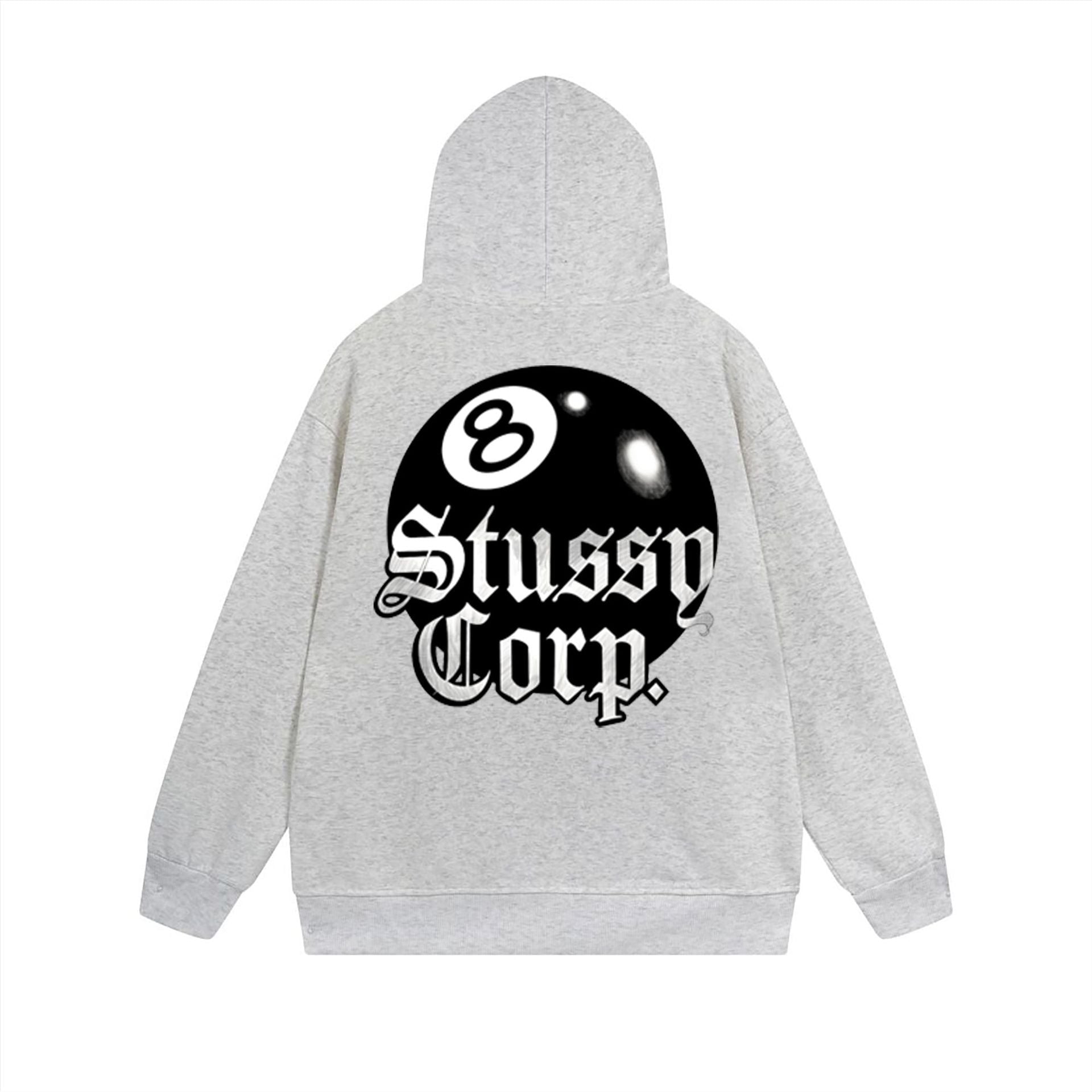 Stussy Hoodie Zip Cardigan Hooded Sweater