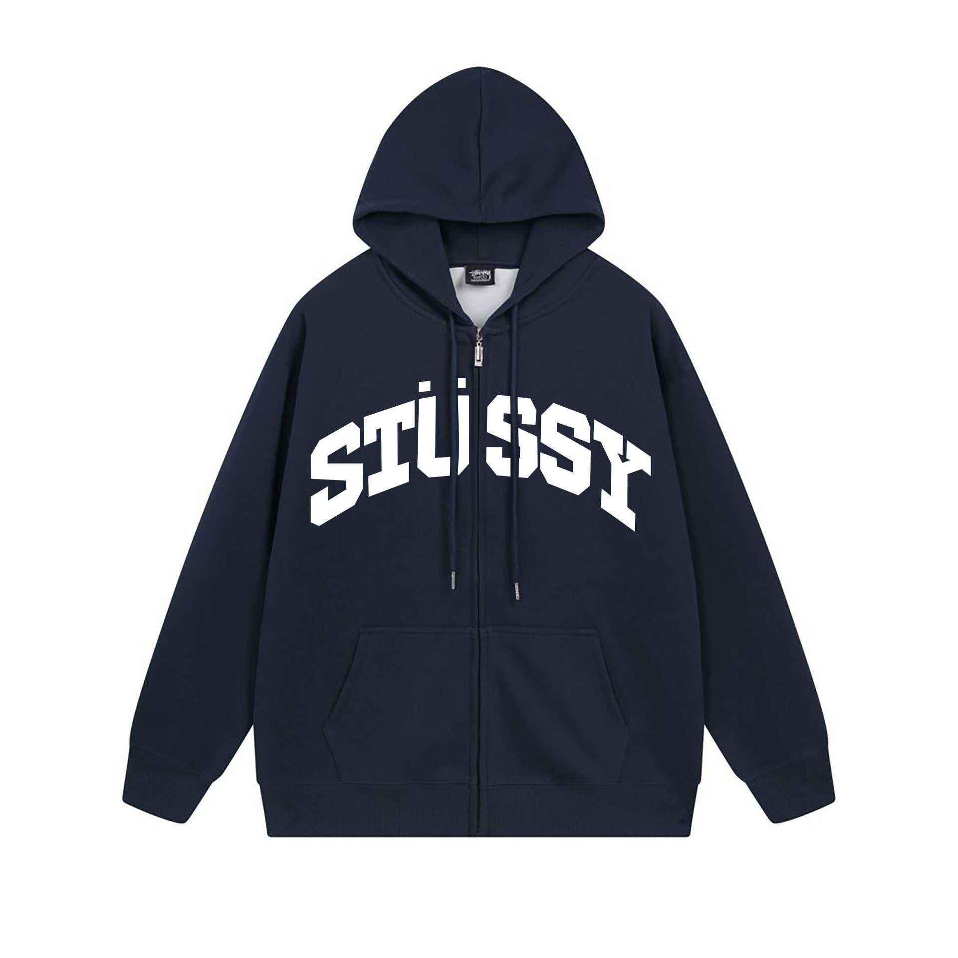 Stussy Hoodie Zip Cardigan Hooded Sweater