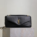 YSL 25S CALYPSO 30 IN BLACK GRAINED CALFSKIN GOLD HARDWRE