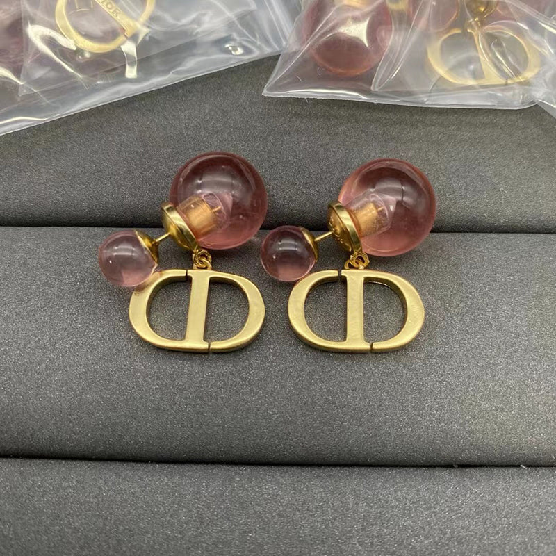 18K Petit Dior Earrings