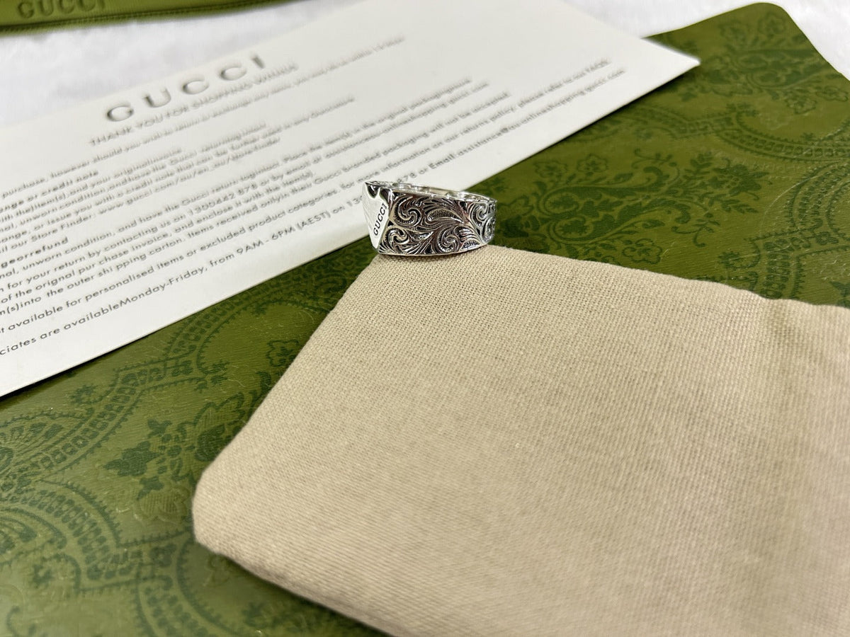 Double Gucci Heart Ring