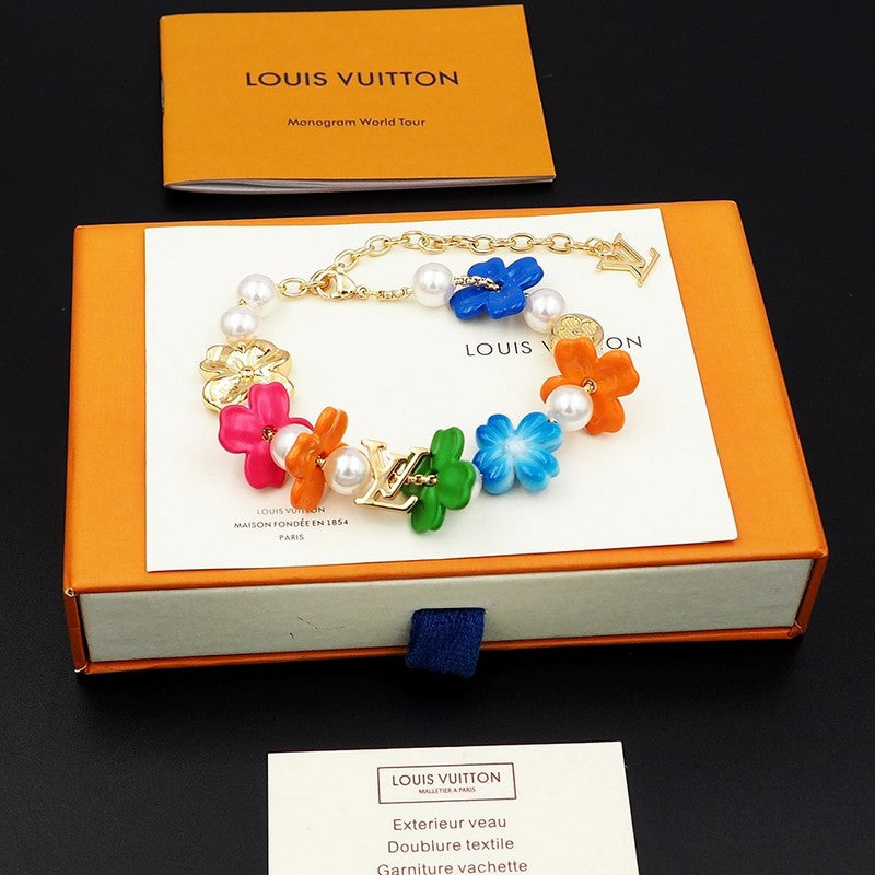18K Louis Vuitton Surfin' Flower Bracelet