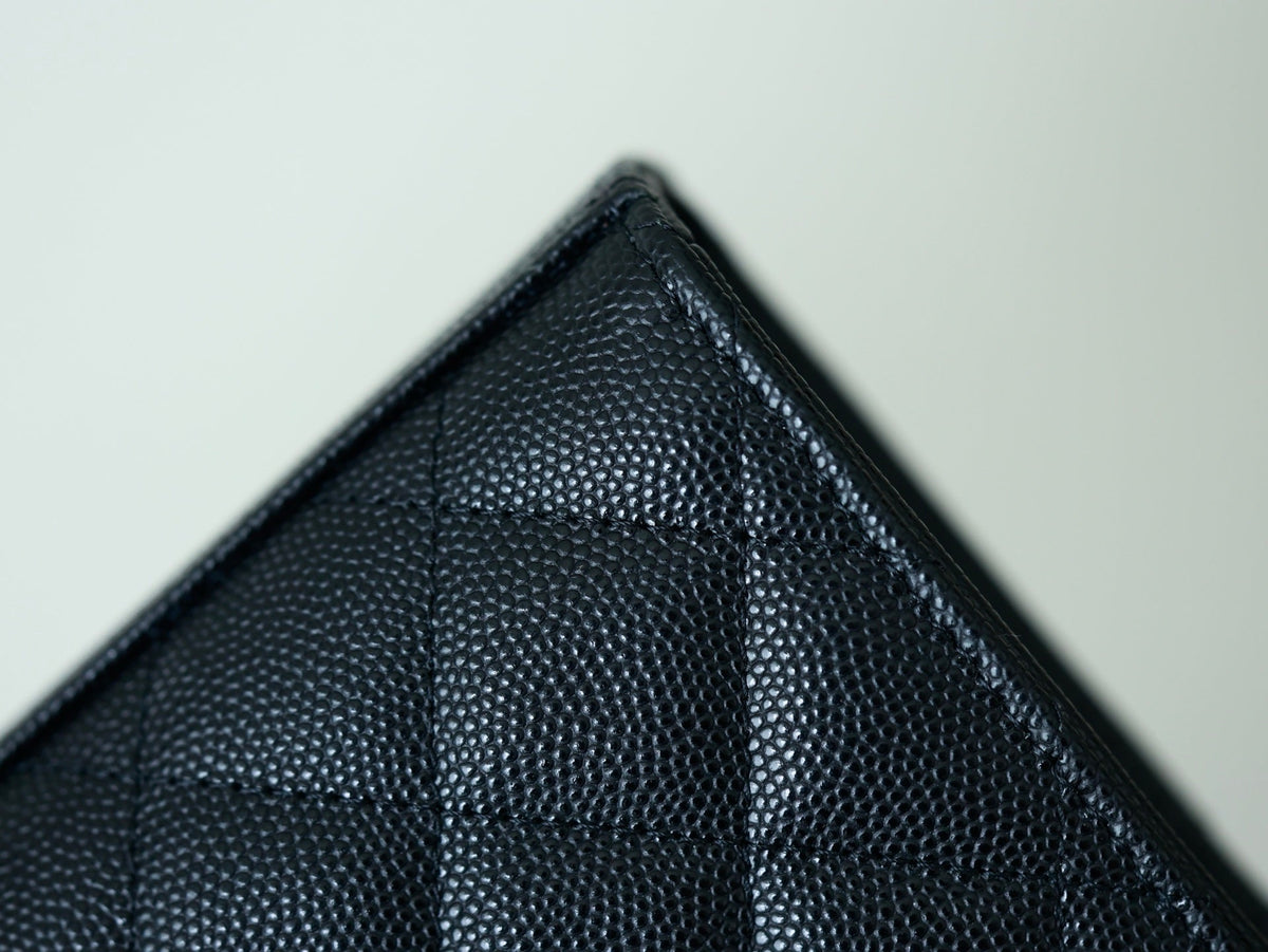 CHANEL 25S KELLY IN BLACK LAMBSKIN WITH GOLD HARDWARE