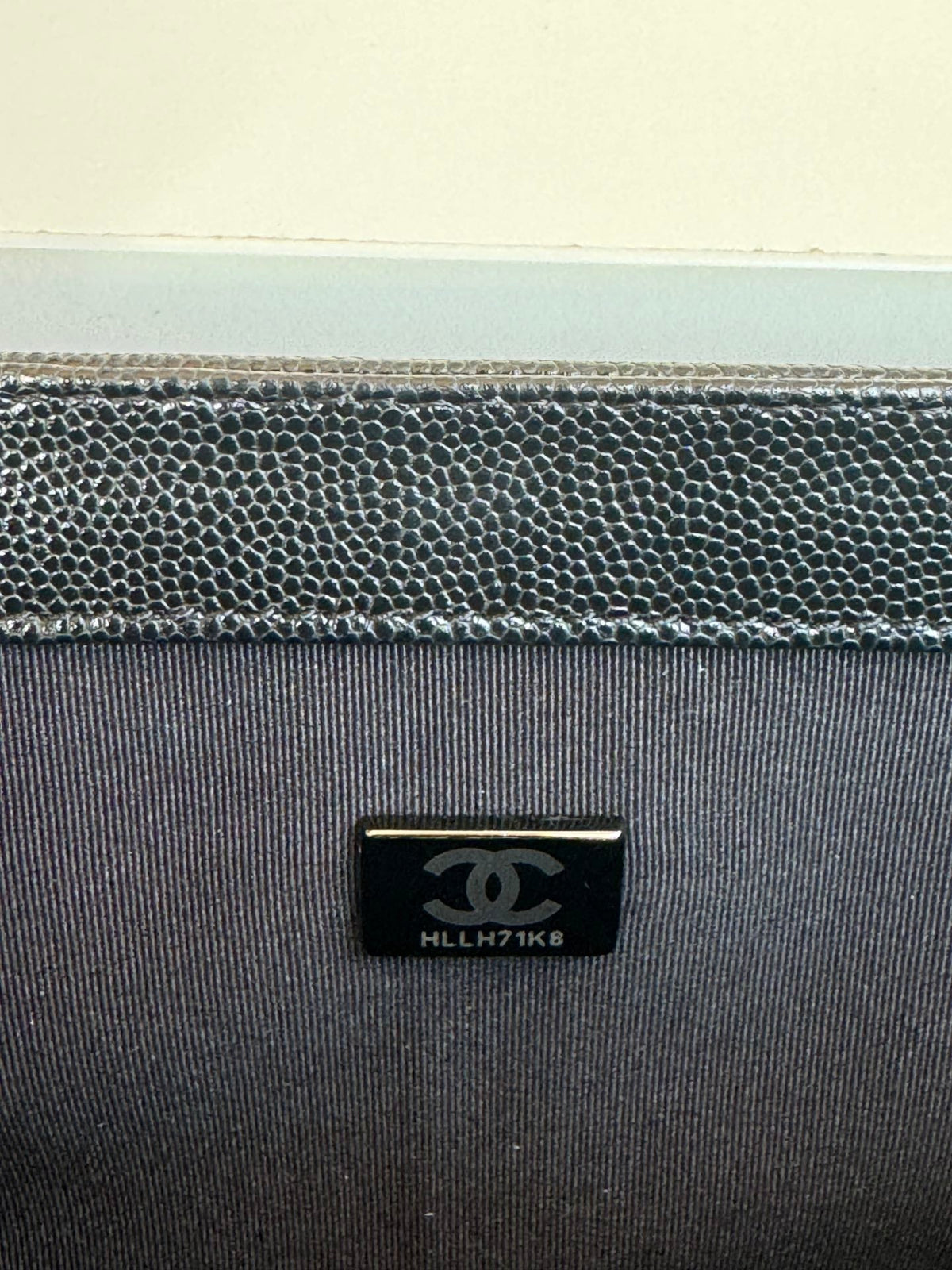 CHANEL BOY 25S 25 CM IN BLACK LAMBSKIN