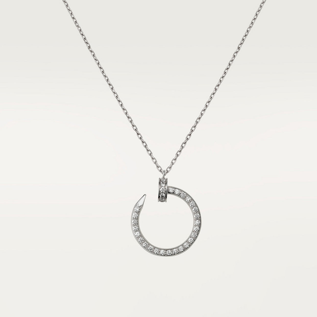 Cartier Juste Un Clou Open Circle Necklace