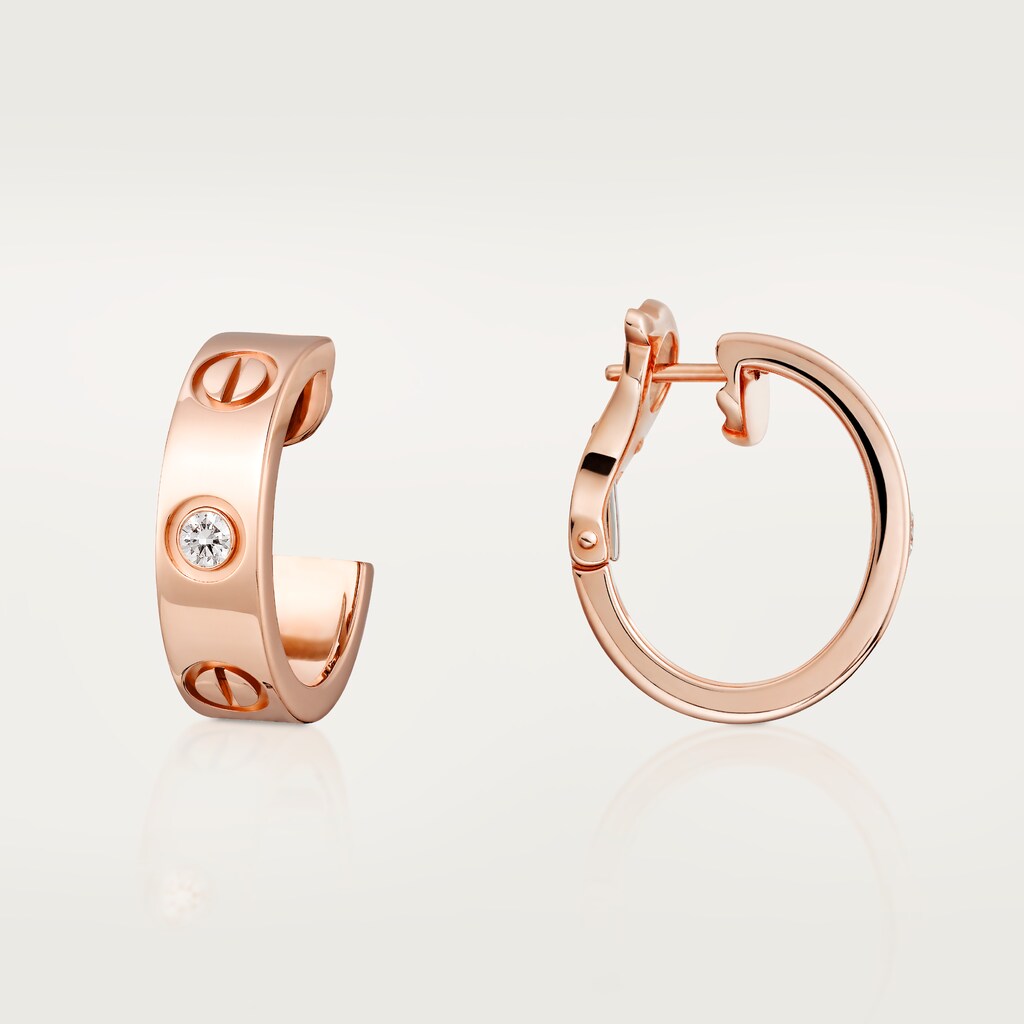 Cartier Love Hoop Earrings