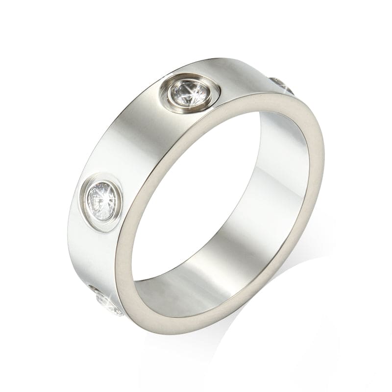 Cartier Love 8 Diamonds Wedding Ring