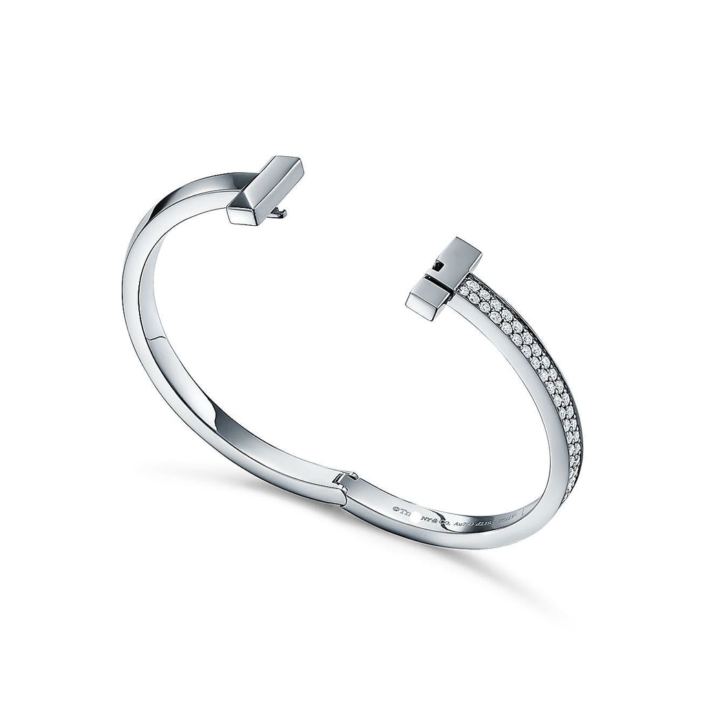 Tiffany Wide Hinged Bracelet